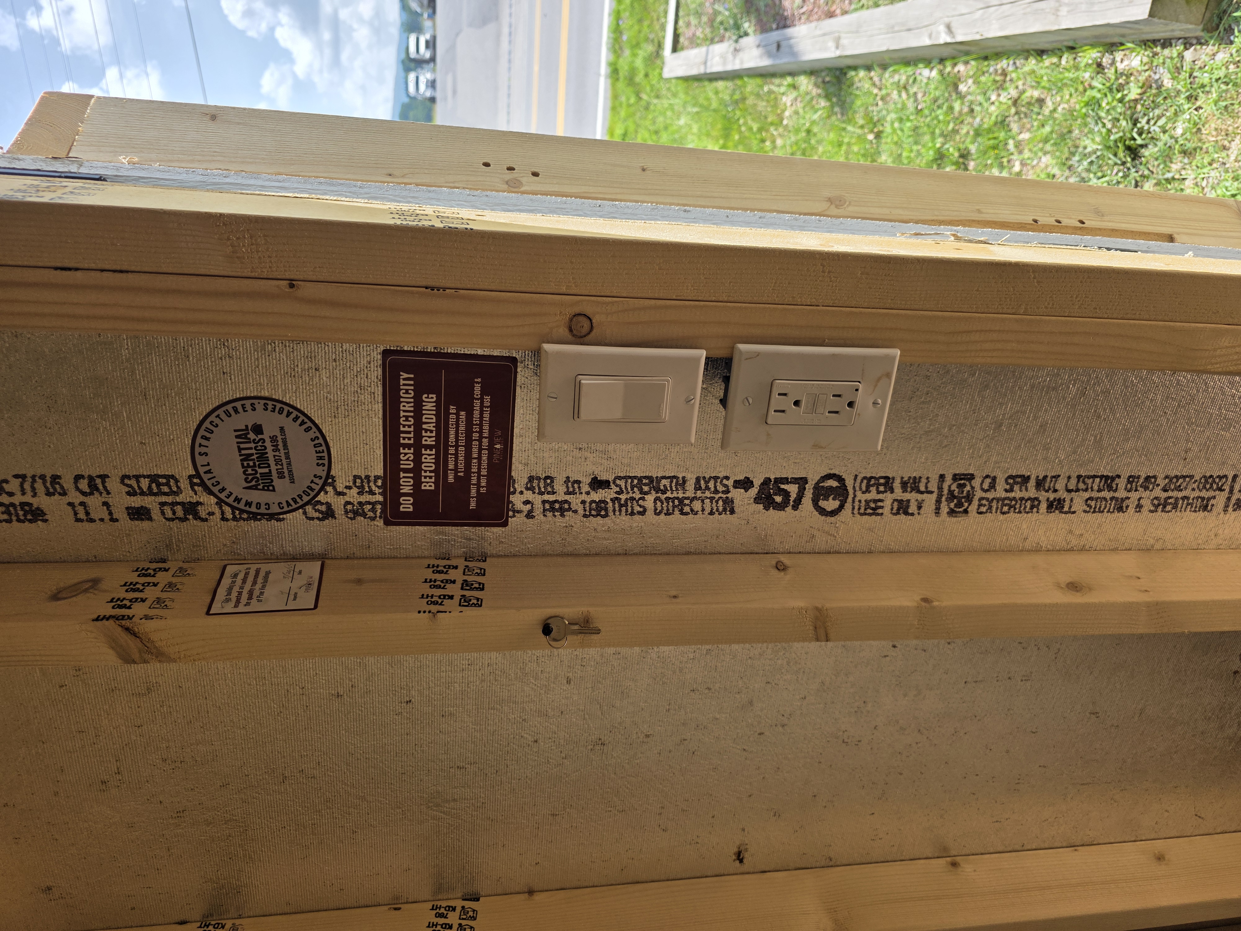 Thumbnail 3 for 10 x 12 A Frame (Low Wall) Shed - Lewisburg, WV